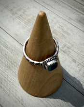 Load image into Gallery viewer, Hand Stamped Boulder Opal Ring