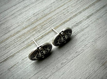 Load image into Gallery viewer, Hand Stamped Stud Earrings