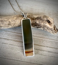 Load image into Gallery viewer, Landscape Jasper Bar Pendant