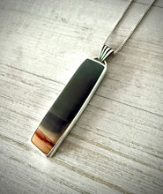 Load image into Gallery viewer, Landscape Jasper Bar Pendant