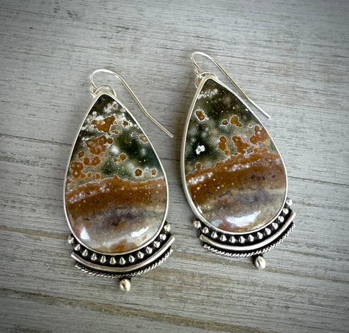 Ocean Jasper Earrings