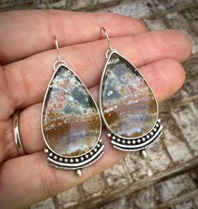 Ocean Jasper Earrings