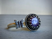 Load image into Gallery viewer, Ruby Butterfly Ring