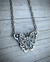 Load image into Gallery viewer, Silver Butterfly Necklace