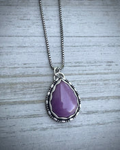 Load image into Gallery viewer, Phosphosiderite Teardrop Necklace