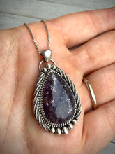 Load image into Gallery viewer, Bloodshot Iolite Pendant