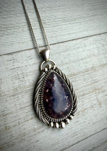 Load image into Gallery viewer, Bloodshot Iolite Pendant
