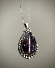 Load image into Gallery viewer, Bloodshot Iolite Pendant