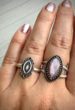 Load image into Gallery viewer, Silver Marquise Ring