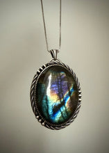 Load image into Gallery viewer, Reserved: Labradorite Pendant- Remainder