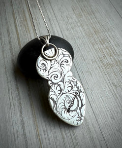 Abalone & Turquoise Pendant