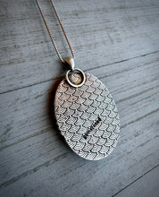 Load image into Gallery viewer, Blonde Ammonite Pendant