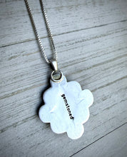 Load image into Gallery viewer, Hand Stamped Confetti Sunstone Pendant