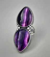 Load image into Gallery viewer, Double Fluorite Ring