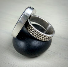 Load image into Gallery viewer, Faceted Pyrite &amp; Marcasite Open Ring