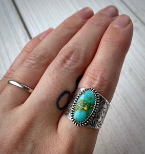 420 Sonoran Gold Turquoise Ring