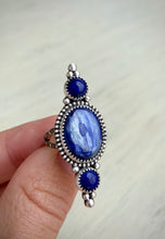 Load image into Gallery viewer, •Sky High• Lapis Lazuli &amp; Kyanite Ring