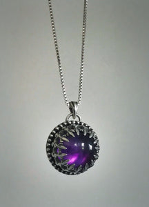 RESERVED: Amethyst Cocktail Necklace