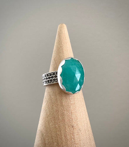 Amazonite Ring