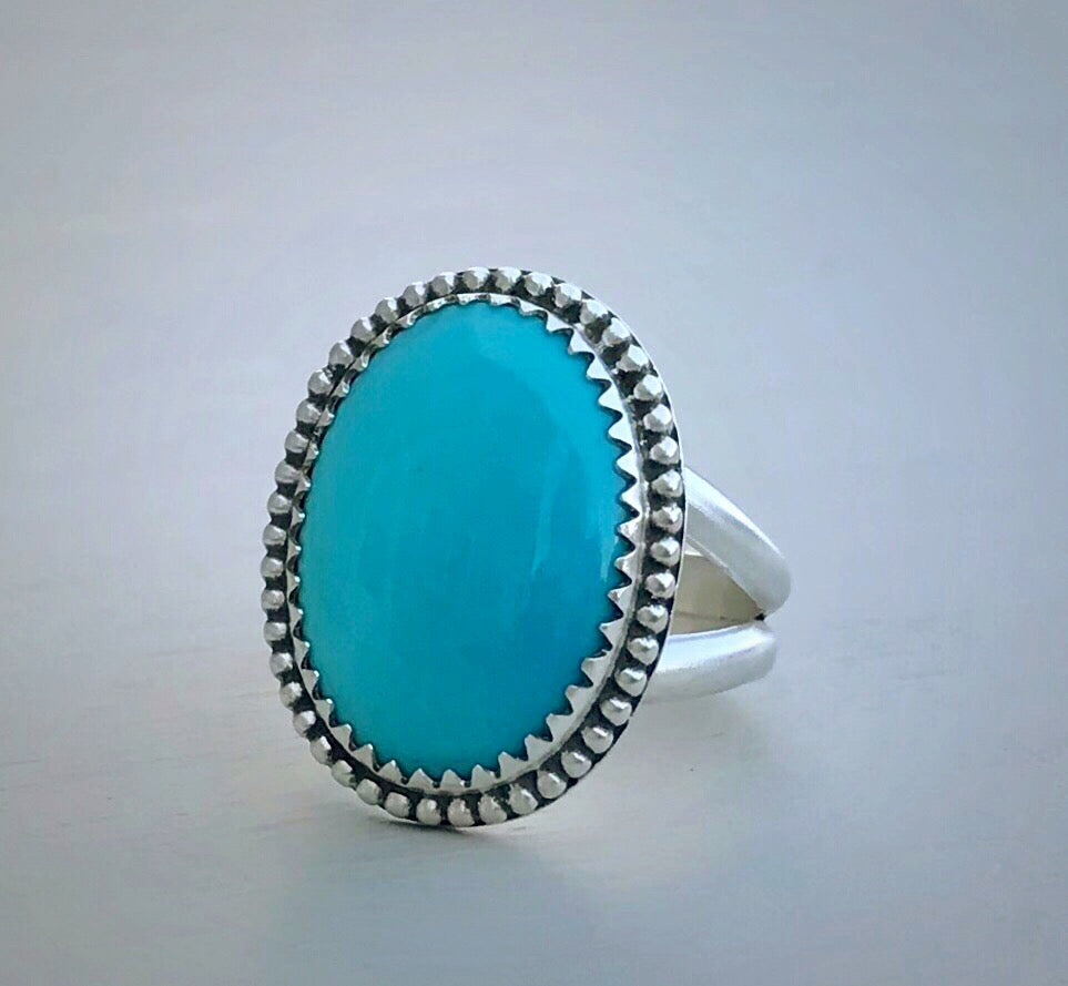 Kingman Turquoise Ombré Ring