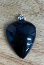 Load image into Gallery viewer, Reserved: Beaded Obsidian Pendant