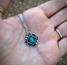 Load image into Gallery viewer, Kingman Turquoise Diamond Shadowbox