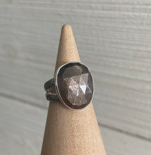 Load image into Gallery viewer, Black Sunstone Ring- Remainder