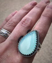 Load image into Gallery viewer, Aqua Chalcedony Ring