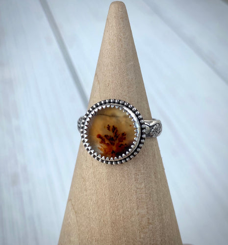 Scenic Agate Ring