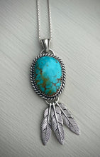 Load image into Gallery viewer, Dreamcatcher Alacron Turquoise Pendant