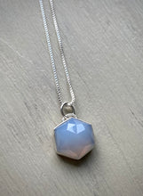 Load image into Gallery viewer, Reserved: Periwinkle Blue Chalcedony Necklace