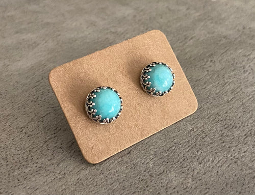 Amazonite Studs