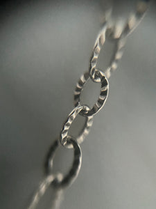 Silver Flourish Bib Necklace