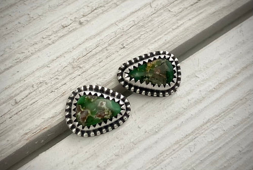 Sonoran Gold Turquoise Studs