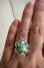 Load image into Gallery viewer, Hand Stamped Sonoran Gold Ring