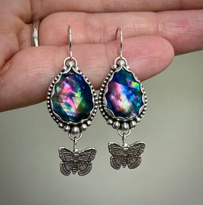 Reserved: Butterfly Earrings