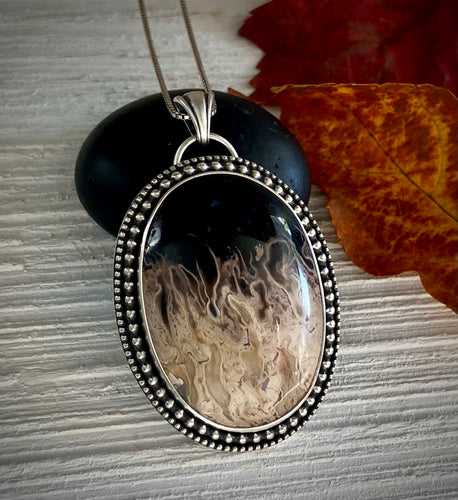 Petrified Palm Wood Pendant