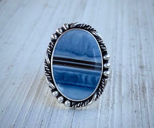 Owyhee Blue Opal Ring (sz. 7.5)