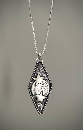 Diamonds in the Night Sky Pendant