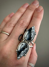 Load image into Gallery viewer, Double Dendrite Opal Statement Ring