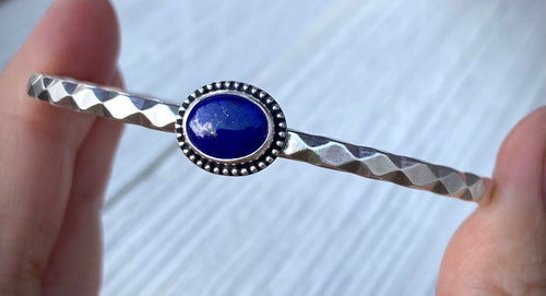 Lapis Lazuli Stacker Cuff