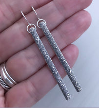Load image into Gallery viewer, Paisley Bar Earrings-Long