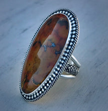 Load image into Gallery viewer, Tiger Tail Jasper Ring