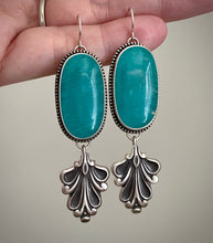 Load image into Gallery viewer, Amazonite Nouveau Earrings