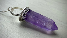 Load image into Gallery viewer, Amethyst Point Pendant