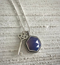 Load image into Gallery viewer, Key to My Heart Charm Necklace