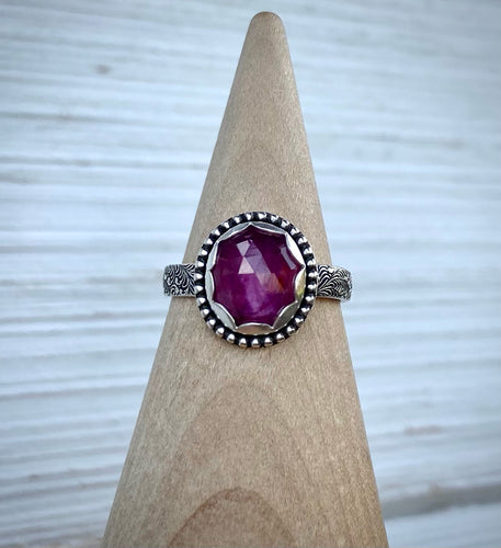 Pink Ruby Ring