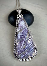 Load image into Gallery viewer, Sagenitic Fluorite Pendant