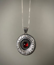 Load image into Gallery viewer, Garnet Astrology Pendant