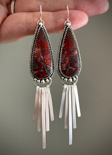 Crazy Lace Fringe Earrings